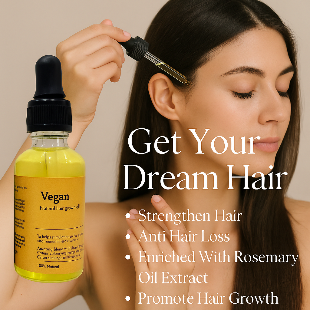 Veganic Natural Hair Growth Oil