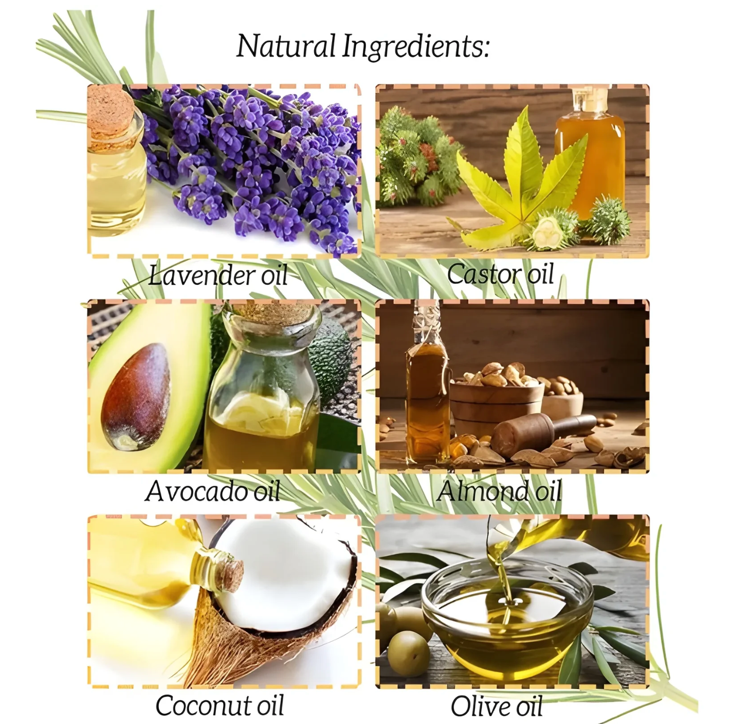 Veganic Natural Hair Growth Oil